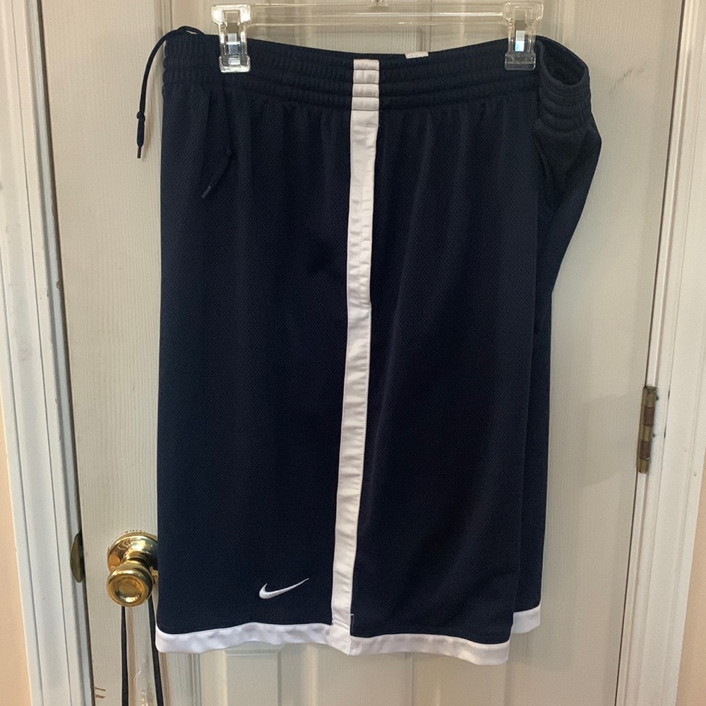 Nike navy gym shorts